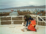 Dipping the tank