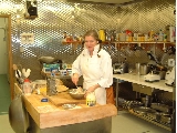 Debbie at work