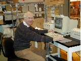 Hans at work